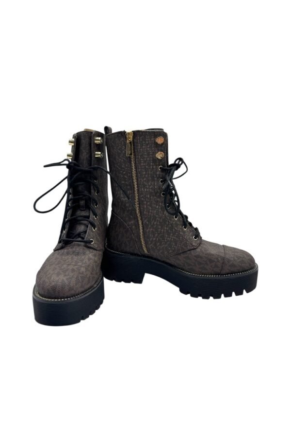 MICHAEL KORS - COMBAT BOOTS BROWN - Image 6